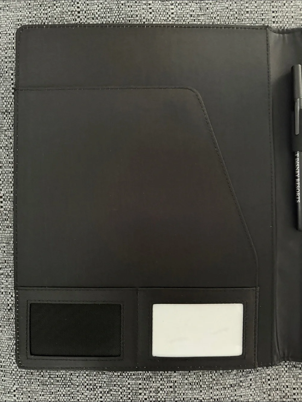 Disney Vacation Club Black & Gray Folio Case